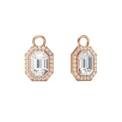 Angelic Octagon Mix Charms Rose Gold Plated