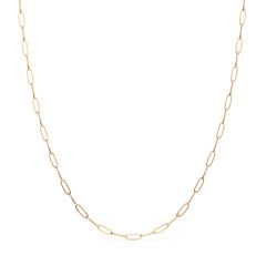 Link Carrier Necklace Rose Gold Plated